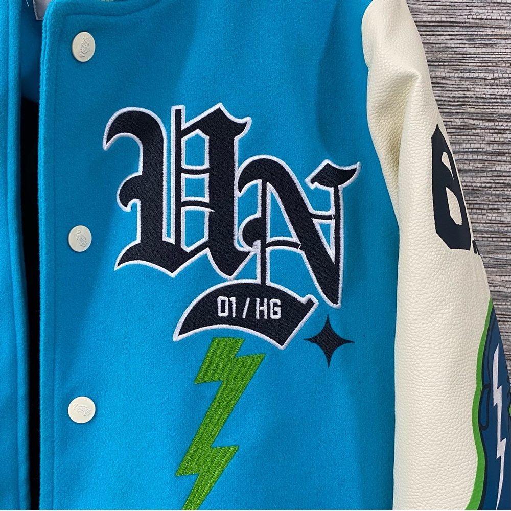 🔥 UN / NJ Pegasus Varsity Jacket | Cultivators of Quality | Size L Hype Beast - Picture 16 of 16